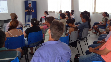 CHTP promove oficina sobre recuperação de mata ciliar no assentamento São Pedro