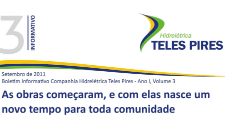 Boletim Informativo Companhia Hidrelétrica Teles Pires - Volume 3