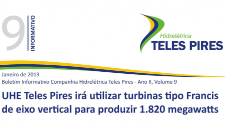 Boletim Informativo Companhia Hidrelétrica Teles Pires - Volume 9