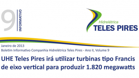 Boletim Informativo Companhia Hidrelétrica Teles Pires - Volume 9 Boletim Informativo Companhia Hidrelétrica Teles Pires - Volume 9
