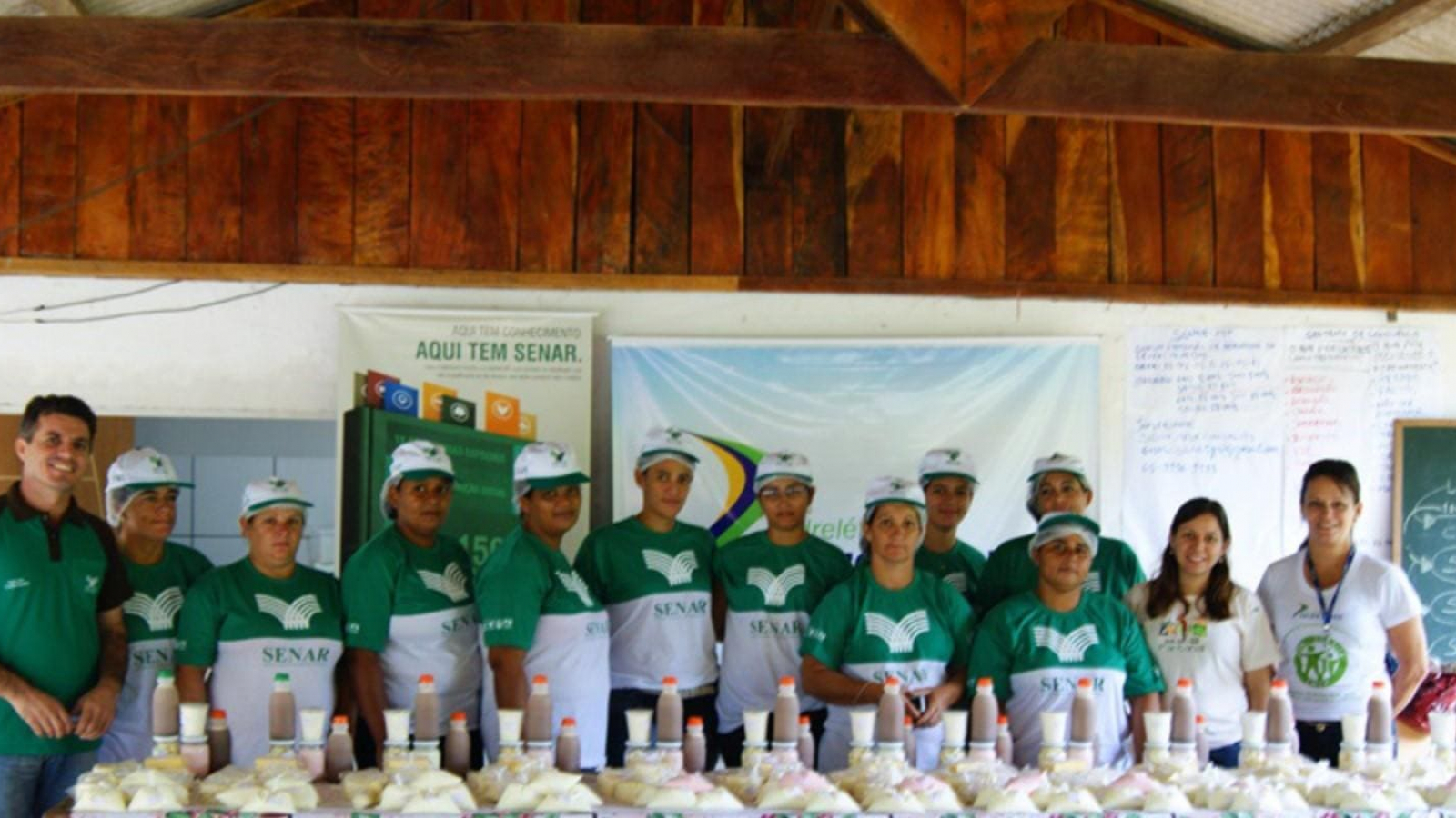 CHTP apoia curso de derivados do leite em Paranaíta