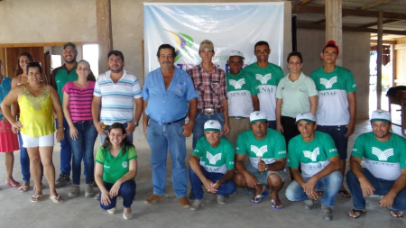 CHTP incentiva plantio de árvores em assentamento de Paranaíta CHTP incentiva plantio de árvores em assentamento de Paranaíta