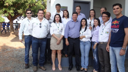 Companhia Hidrelétrica Teles Pires entrega Depósito de Insumos de Paranaíta Companhia Hidrelétrica Teles Pires entrega Depósito de Insumos de Paranaíta