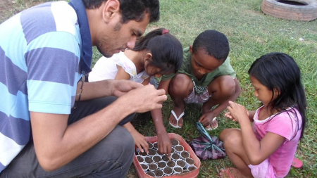 Projeto de hortas orgânicas promove alimentação saudável para a população de Jacareacanga