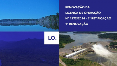 LO - Renovação da Licença de Operação Nº 1272/2014 - 3ª Retificação - 1ª Renovação LO - Renovação da Licença de Operação Nº 1272/2014 - 3ª Retificação - 1ª Renovação