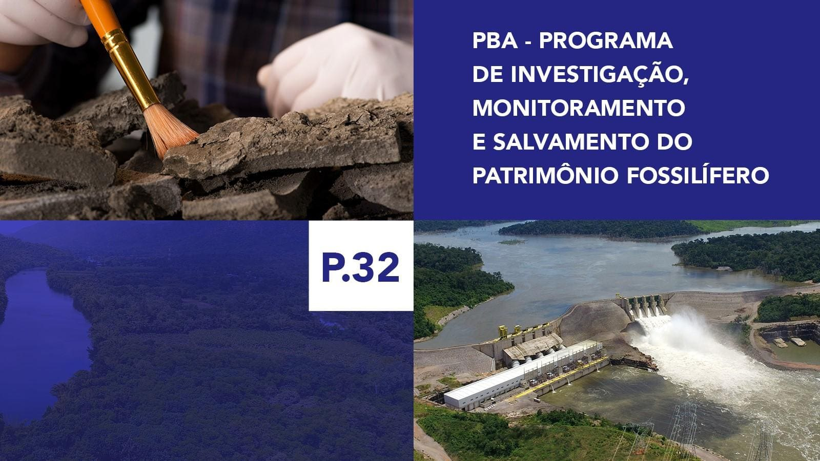 P.32 - Programa de Investigação, Monitoramento e Salvamento do Patrimônio Fossilífero P.32 - Programa de Investigação, Monitoramento e Salvamento do Patrimônio Fossilífero