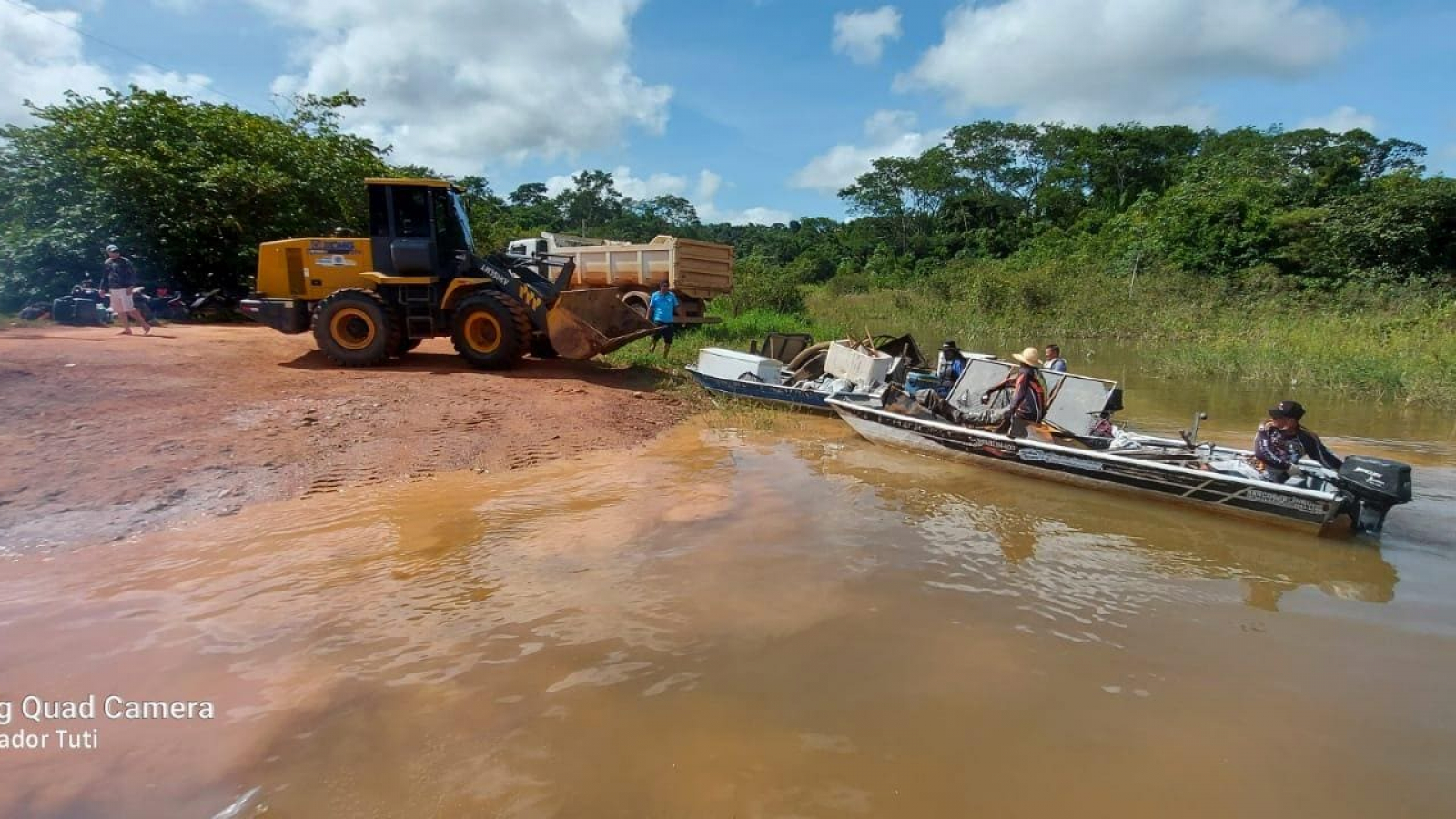 Companhia Hidrelétrica Teles Pires apoia Mutirão de Limpeza do Rio Teles Pires